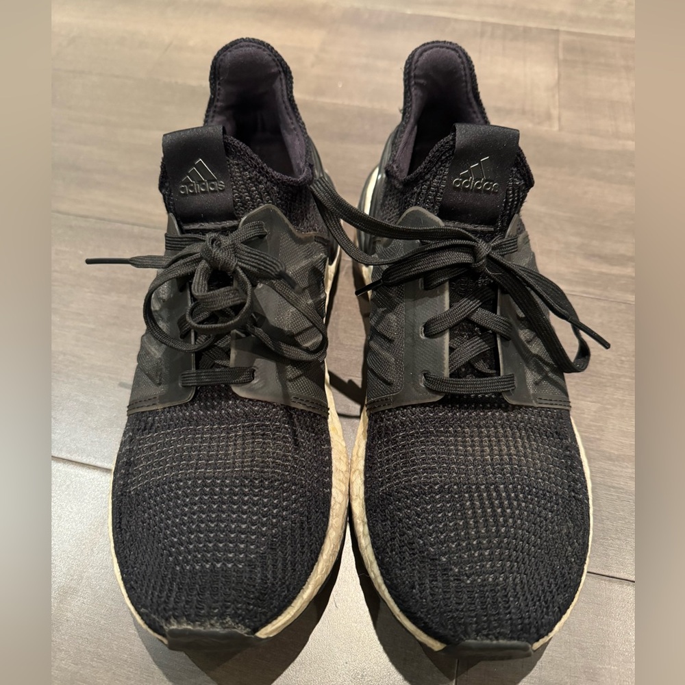 Women’s Black Adidas Boost Running shoes